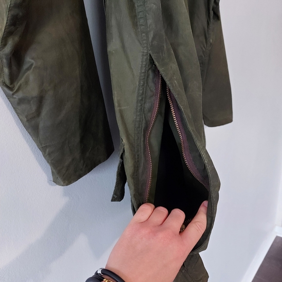 COPY - Vintage Barbour waxed canvas raincoat - Picture 5 of 7